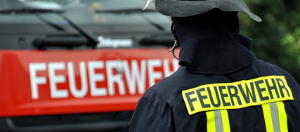 Feuerwehrauto und Feuerwehrmann